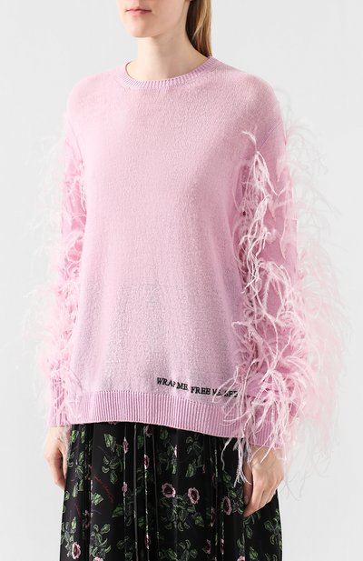 Пуловер из смеси шерсти и кашемира VALENTINO, арт. SB0KCA80513, фото 3