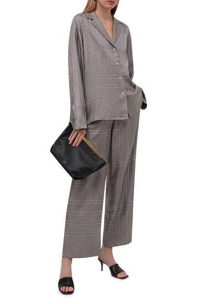 Шелковые брюки TOTEME, арт. 213-255-707, фото 2