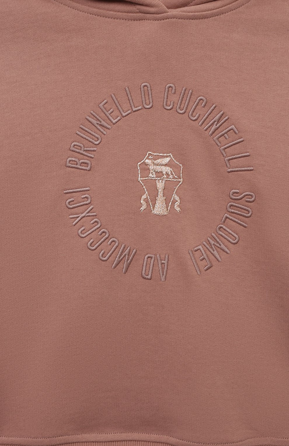 Хлопковое худи BRUNELLO CUCINELLI, арт. BN05NE870B, фото 3