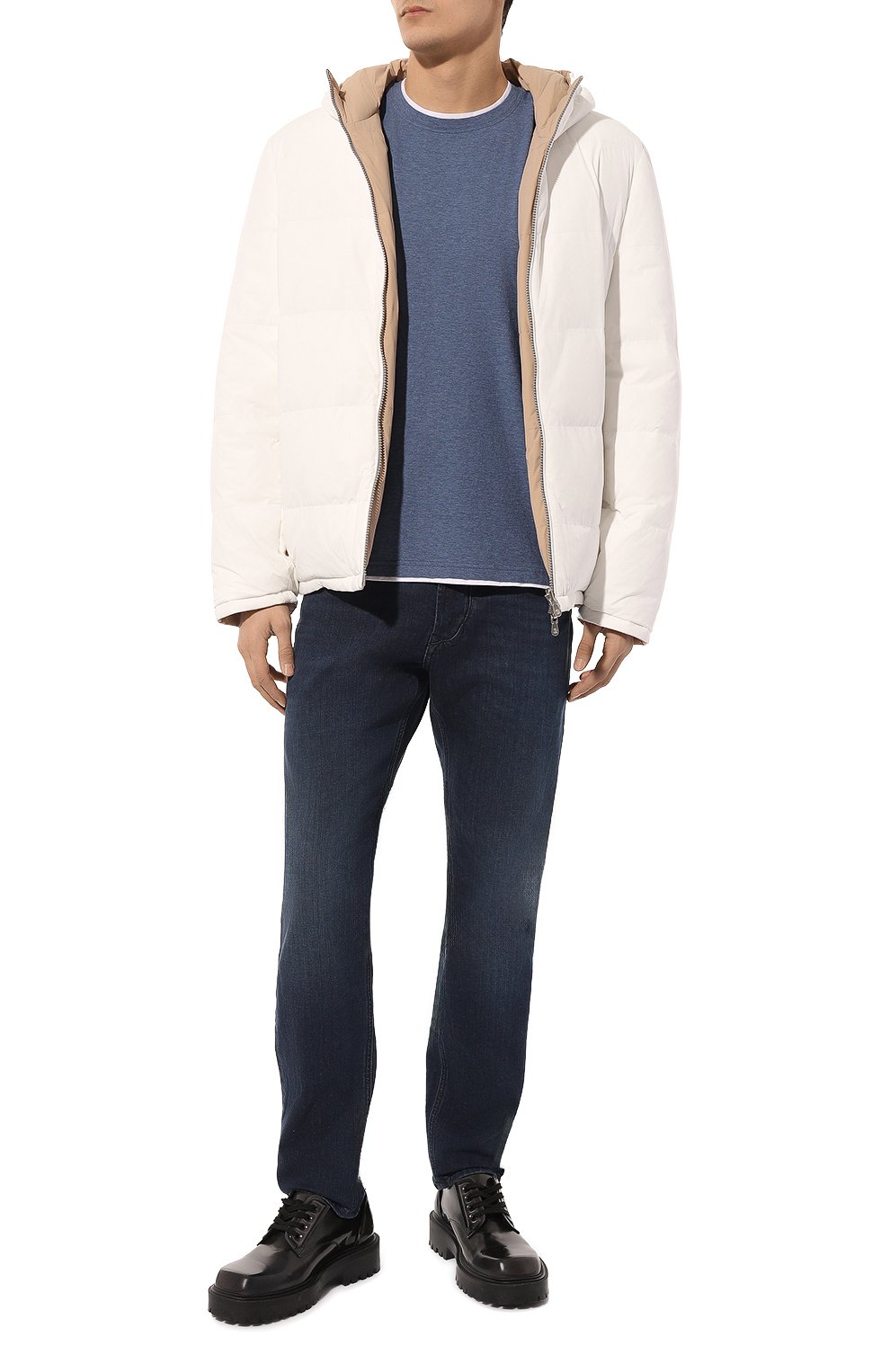 Хлопковая футболка FEDELI, арт. 7UE00200, фото 2