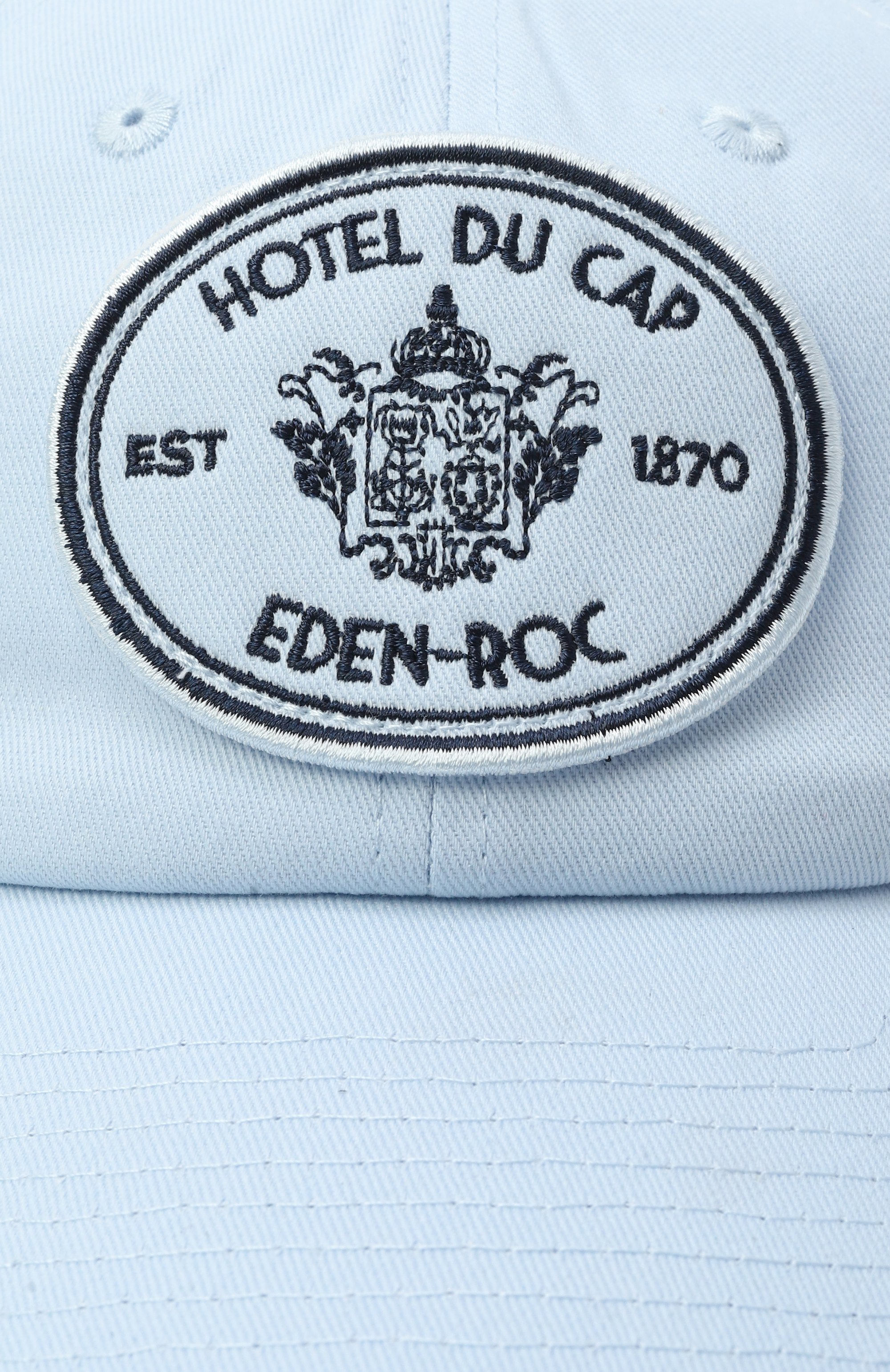 Хлопковая бейсболка sporty & rich x hotel du cap-eden-roc SPORTY AND RICH, арт. AC04060621BL90, фото 3