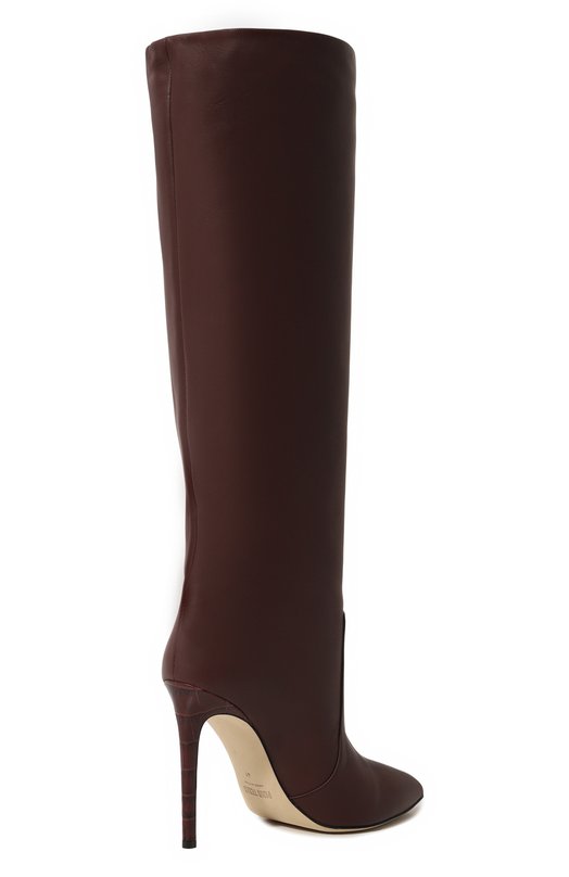 Кожаные сапоги Stiletto 105 Paris Texas PX501/XLTH3 Бордовый  PX501/XLTH3 Фото 5