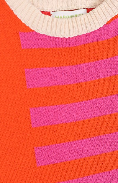 Хлопковое мини-платье с контрастными карманами MARGHERITA, арт. MTK083, фото 3