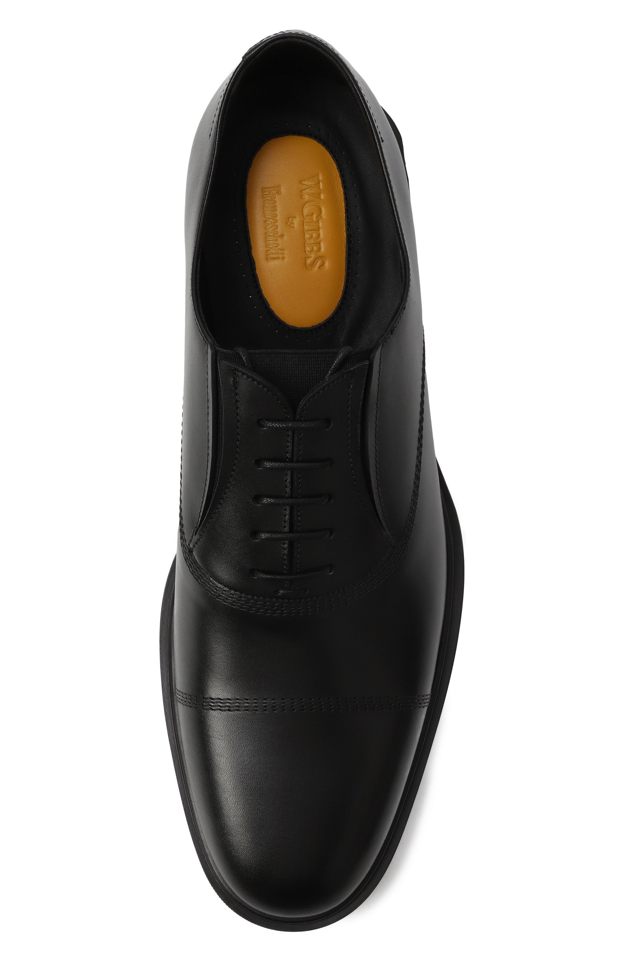 Кожаные оксфорды W.GIBBS, арт. 0990001/VIT.TECHN0H0RSE, фото 6