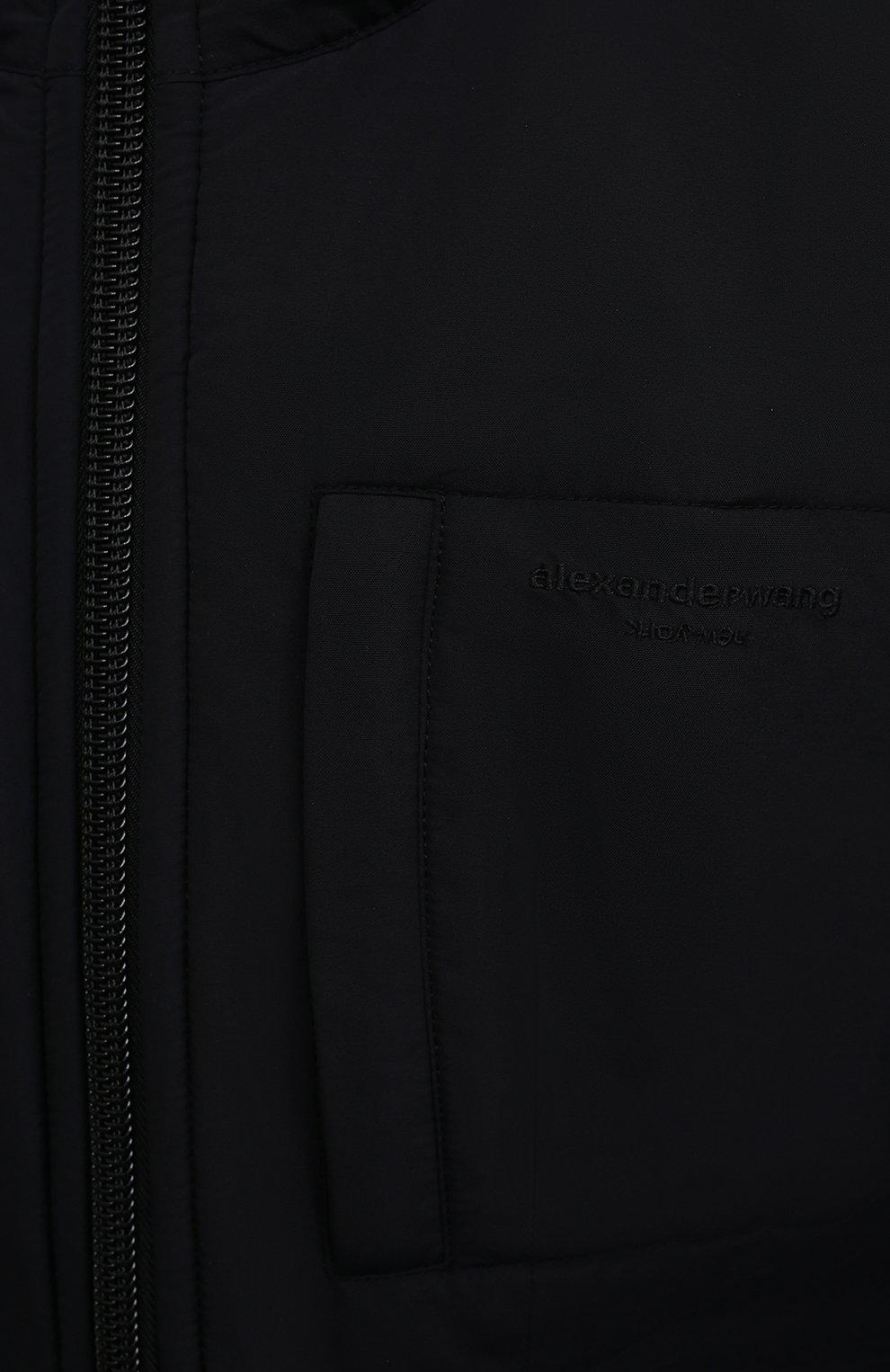 Утепленная куртка ALEXANDER WANG черного цвета по цене 78050 руб., арт. 1CC4212307, фото 5 Утепленная куртка ALEXANDER WANG, арт. 1CC4212307, фото 5