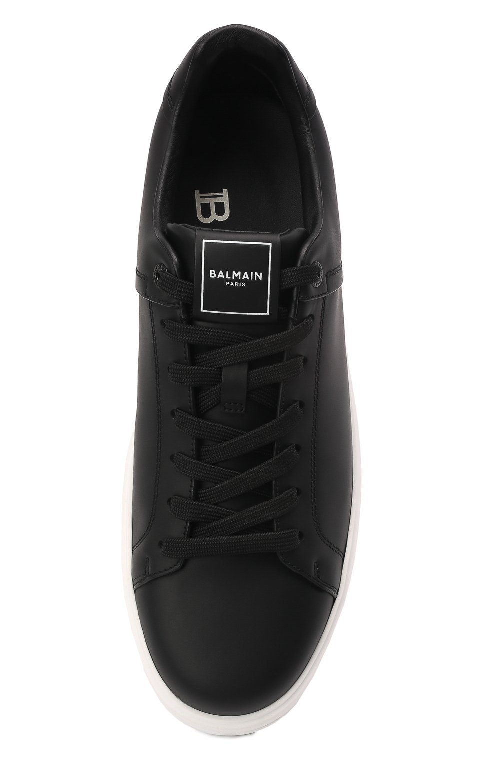 Кожаные кеды b-court BALMAIN, арт. XM1VI288/LVTR, фото 6