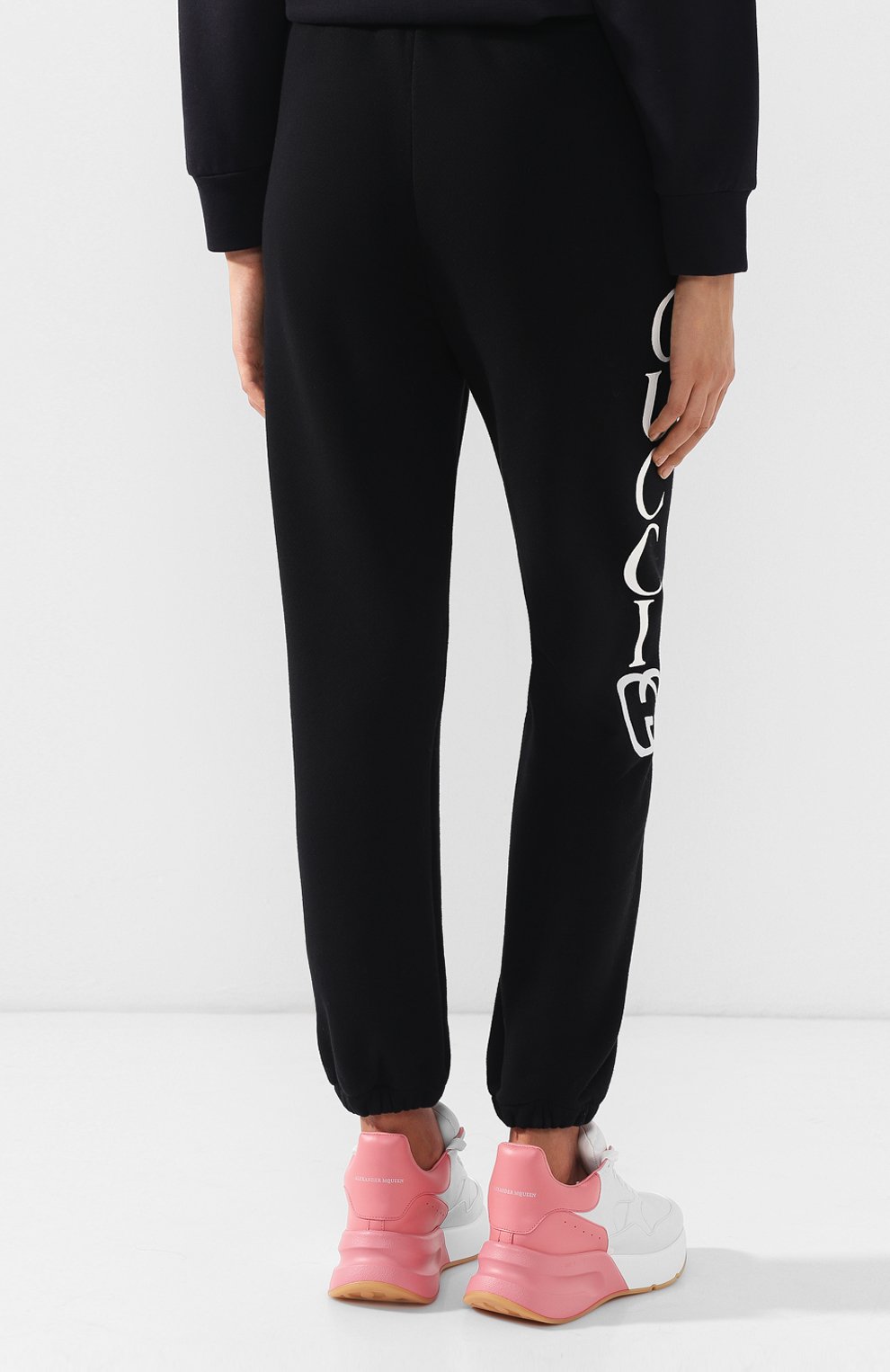 Хлопковые джоггеры с логотипом бренда GUCCI, арт. 539091/X3Q27, фото 4