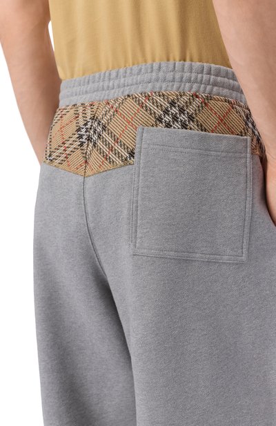 Хлопковые джоггеры BURBERRY, арт. 8120757, фото 5