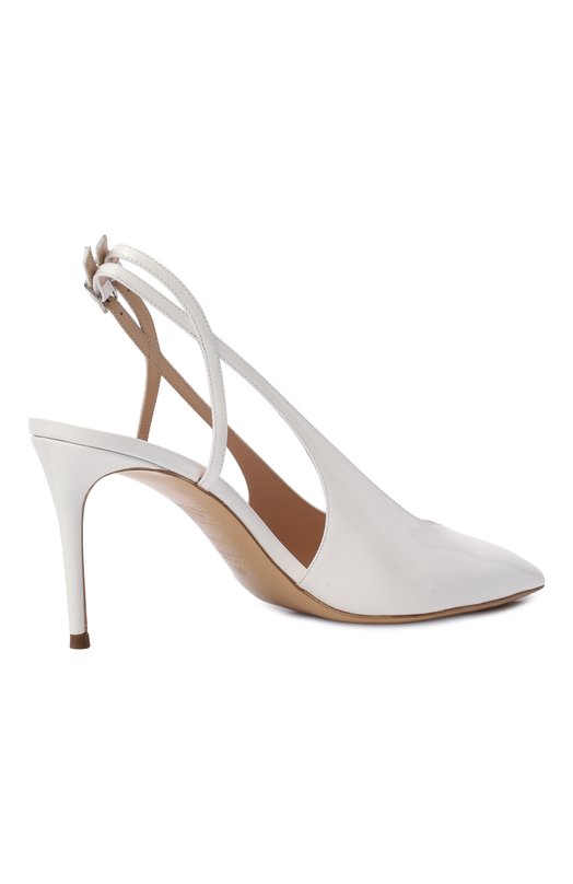 Кожаные туфли Julia Samurai 80 Casadei 1G669B0801/TIFFA Белый  1G669B0801/TIFFA Фото 5