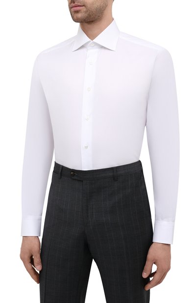 Хлопковая сорочка BRIONI, арт. RCA100/P004Q, фото 3