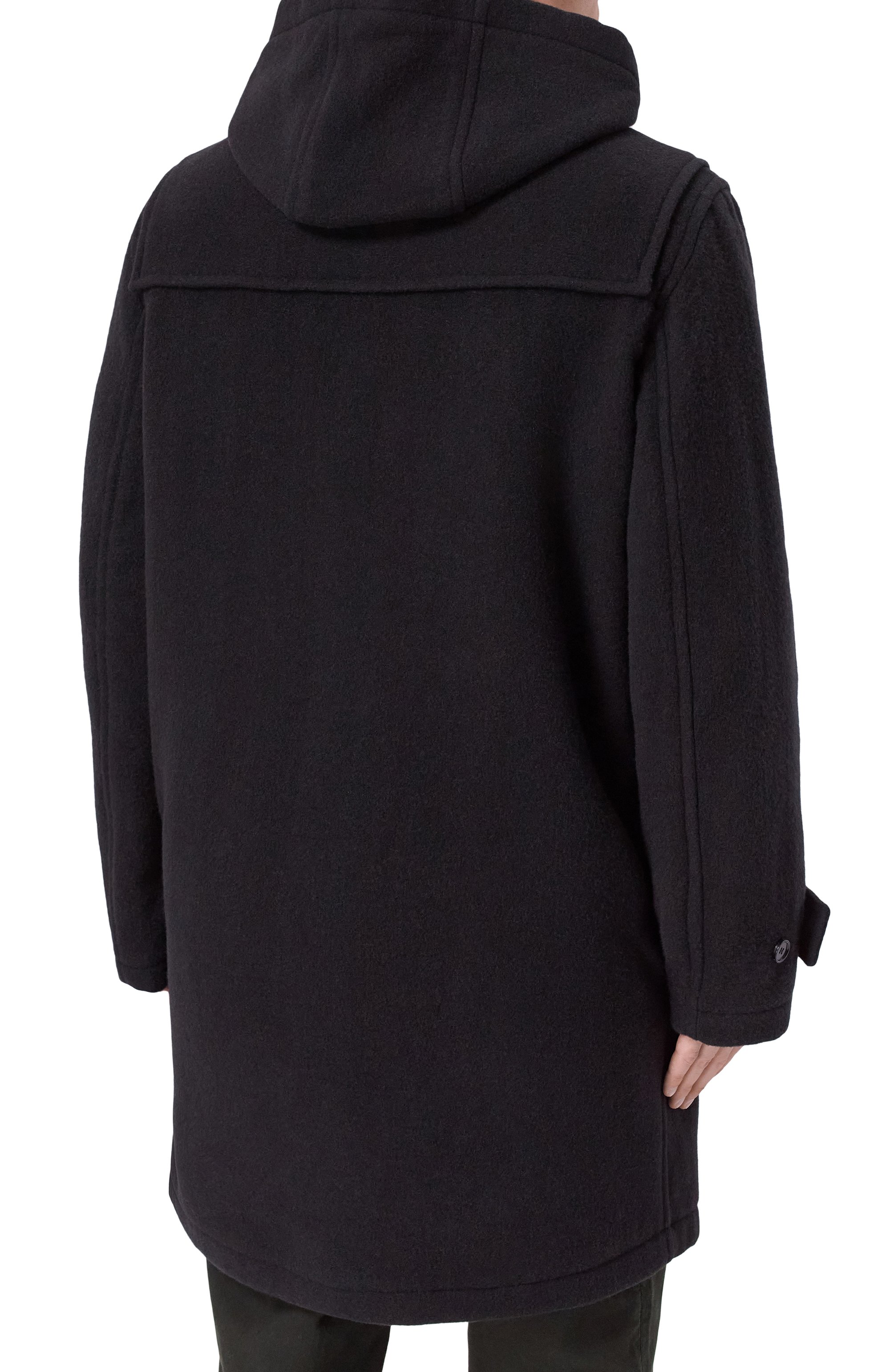 Шерстяной дафлкот BURBERRY, арт. 8113088, фото 4