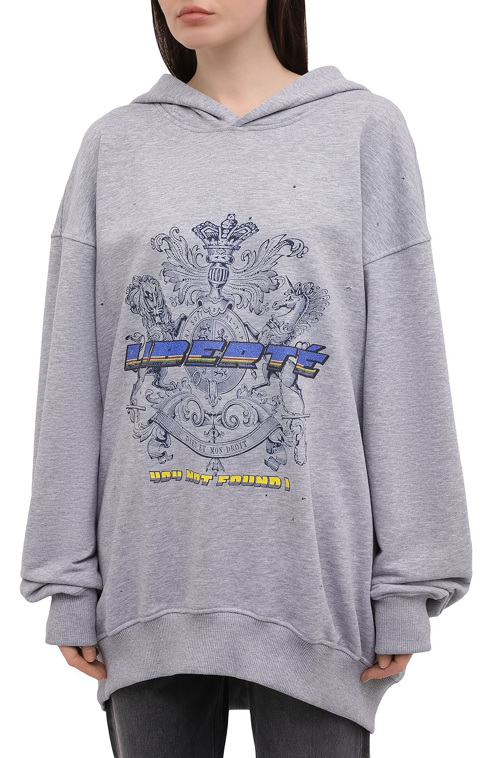 Худи из хлопка и льна 404 NOT FOUND |, арт. 700104, фото 3