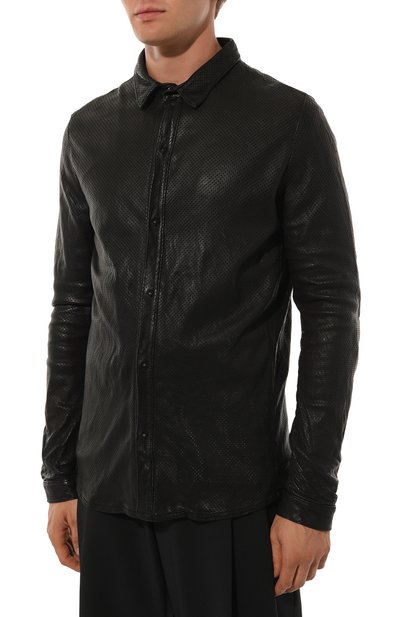 Кожаная рубашка GIORGIO BRATO, арт. GU24S1002, фото 3