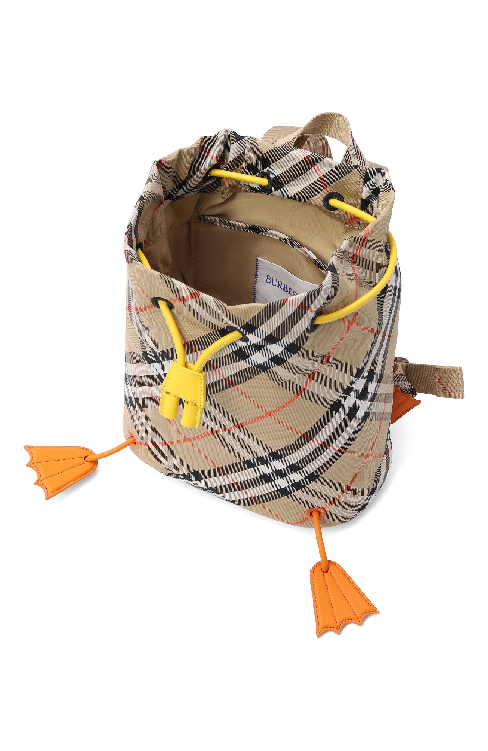 Рюкзак BURBERRY бежевого цвета по цене 72650 руб., арт. 8126014, фото 3 Рюкзак BURBERRY, арт. 8126014, фото 3
