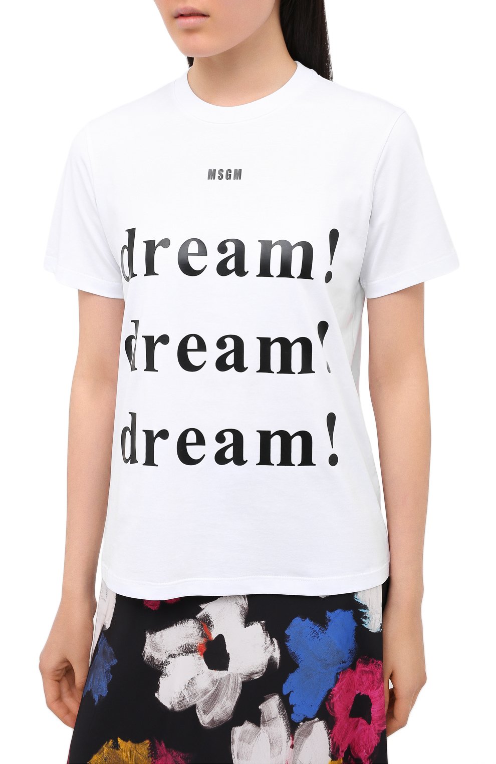 Хлопковая футболка MSGM, арт. 2941MDM170 207798, фото 3