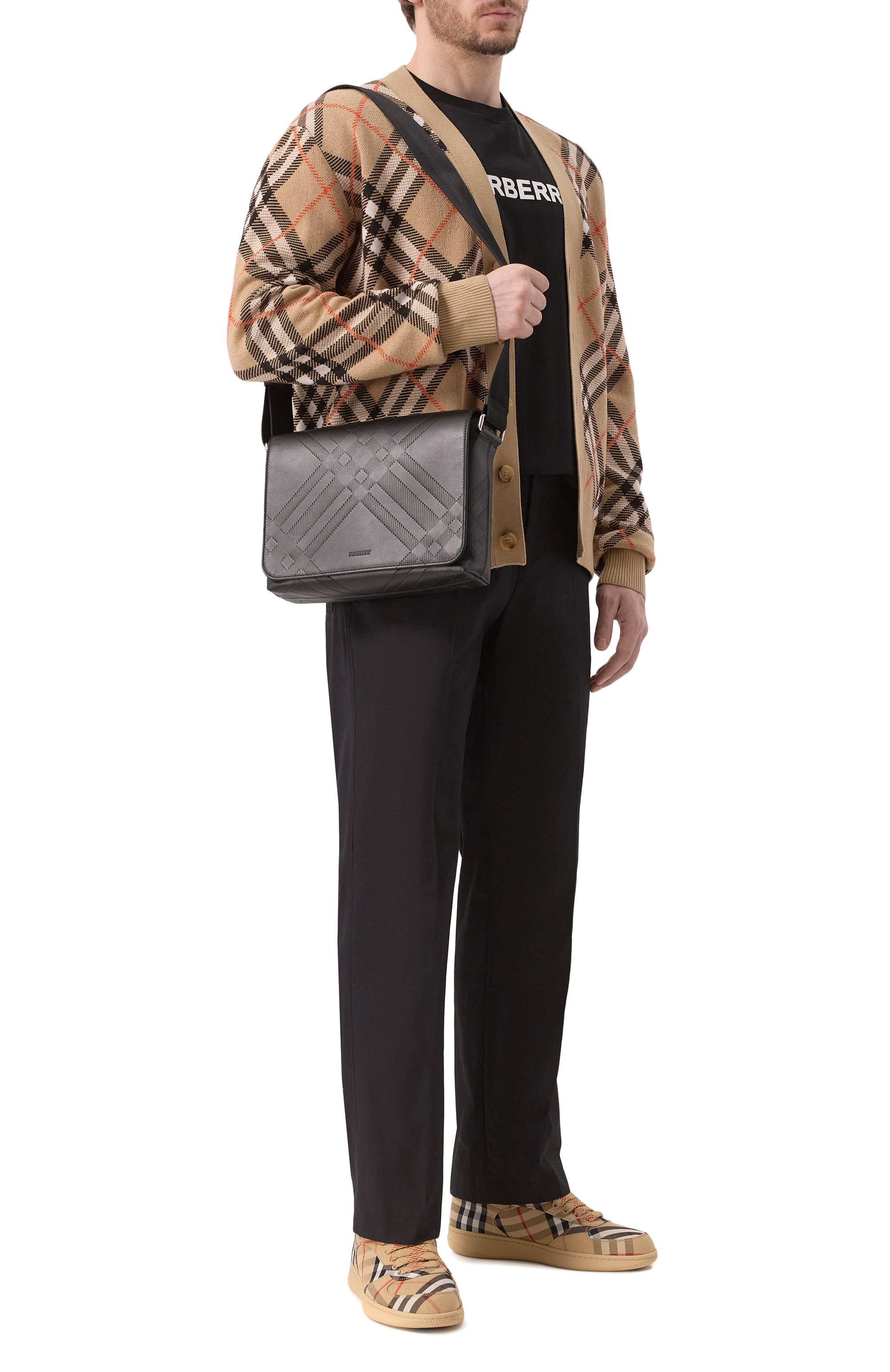 Сумка BURBERRY черного цвета по цене 246000 руб., арт. 8101922, фото 7 Сумка BURBERRY, арт. 8101922, фото 7