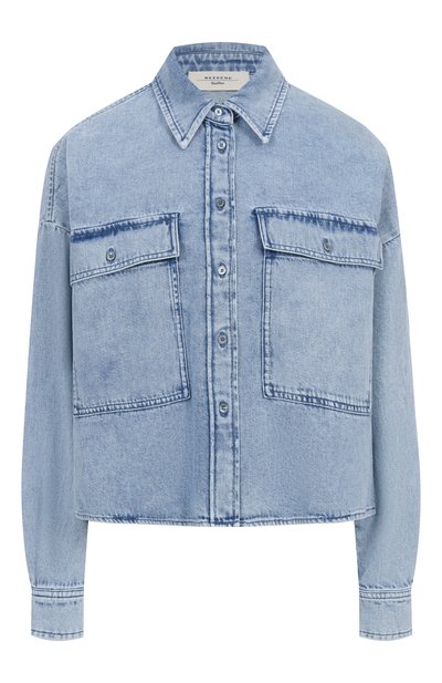 Женская джинсовая рубашка WEEKEND MAX MARA, арт. ZEMIRA