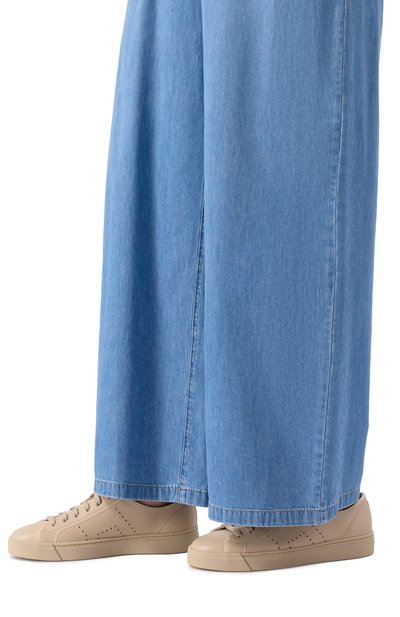 Кожаные кеды SANTONI, арт. WBGG61350NATTSFP, фото 3