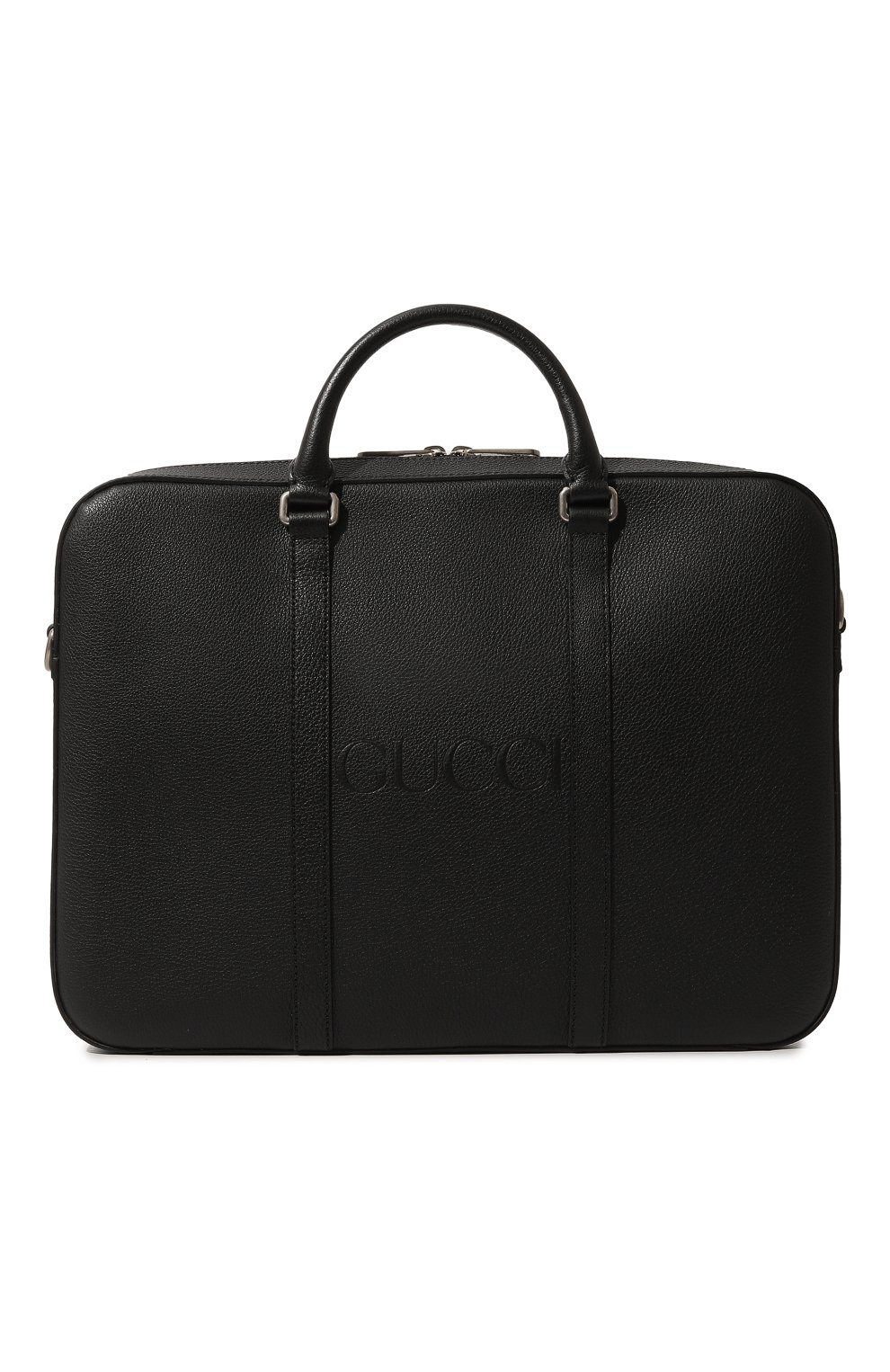 Кожаная сумка для ноутбука GUCCI черного цвета по цене 272160 руб., арт. 674174 0E8JN, фото 1 Кожаная сумка для ноутбука GUCCI, арт. 674174 0E8JN, фото 1