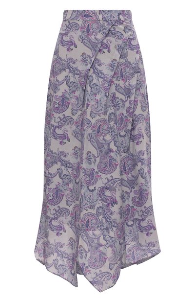 Женская шелковая юбка ISABEL MARANT, арт. 22AJU0832/22A024I30IB