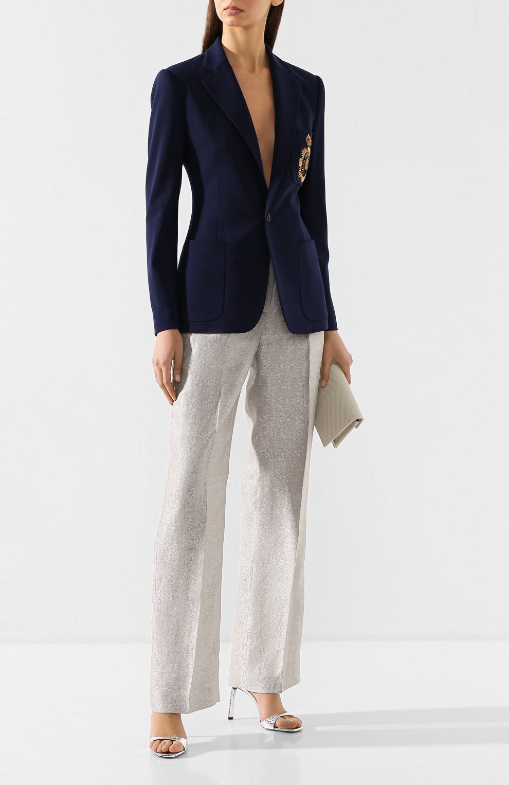 Льняные брюки BRUNELLO CUCINELLI, арт. MF598P7245, фото 2