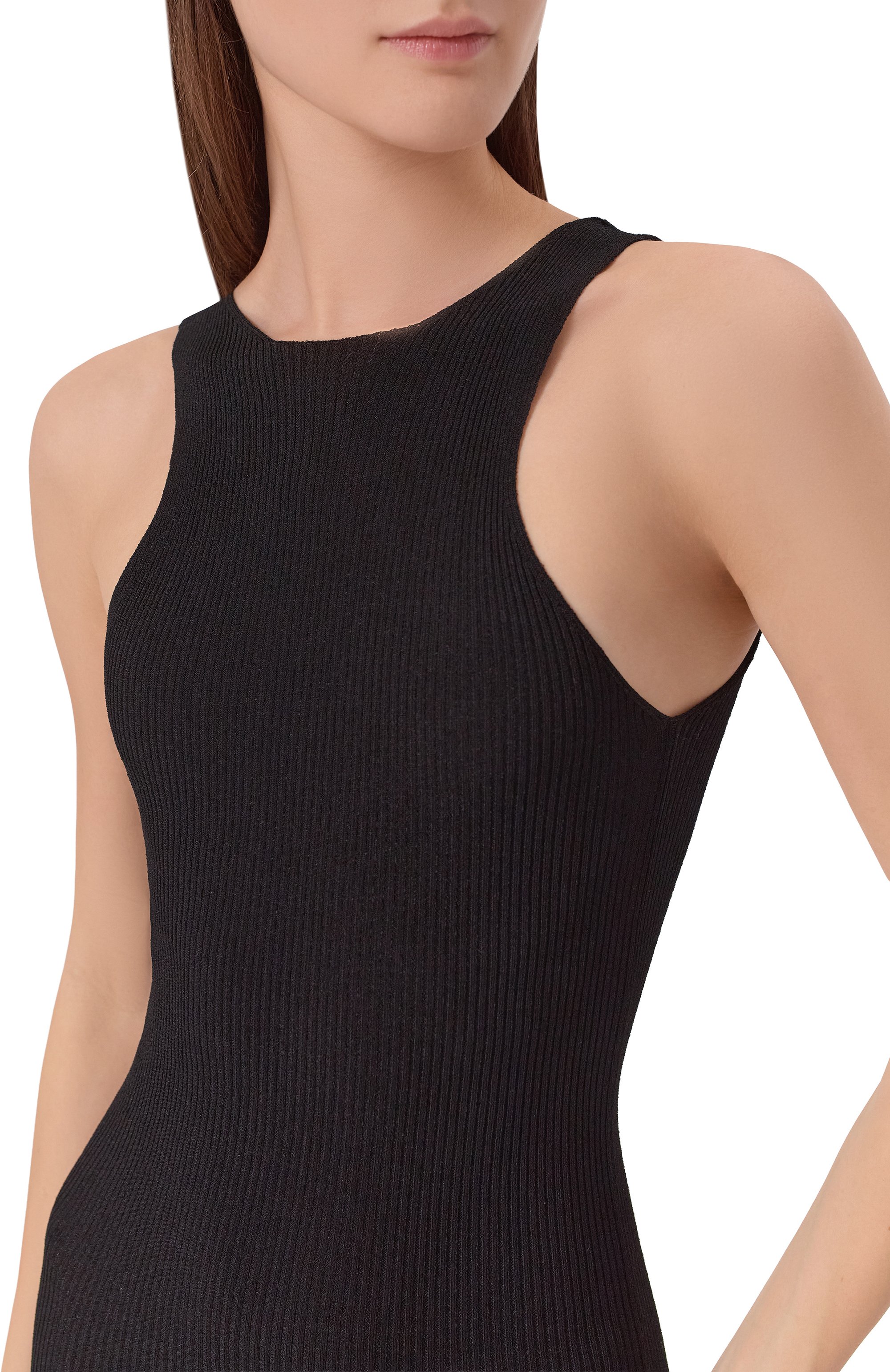 Платье из вискозы HAIKURE черного цвета по цене 38200 руб., арт. HEW07107MC076PX/NILE, фото 5 Платье из вискозы HAIKURE, арт. HEW07107MC076PX/NILE, фото 5