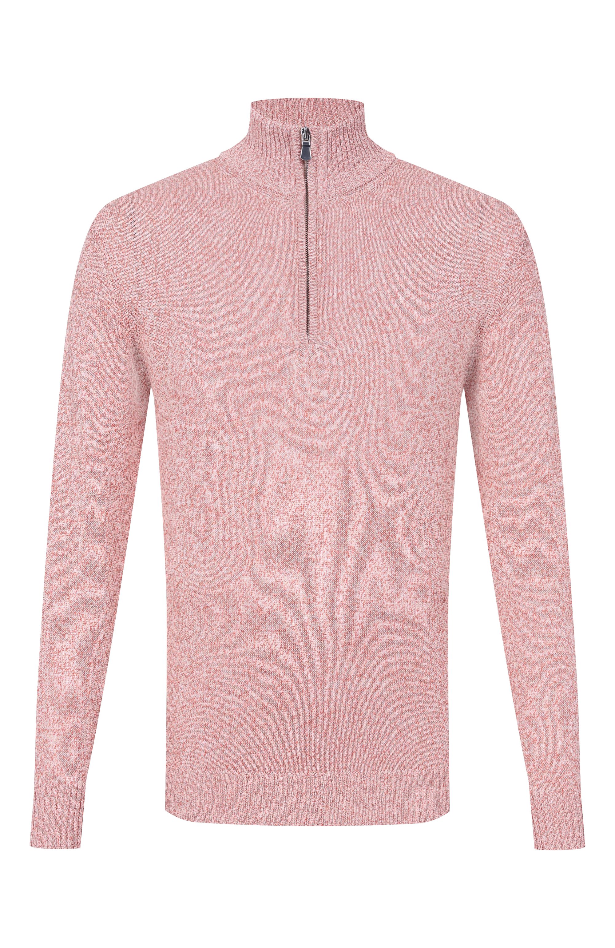 Хлопковый джемпер ANDREA CAMPAGNA розового цвета по цене 54650 руб., арт. M5426-8076, фото 1 Хлопковый джемпер ANDREA CAMPAGNA, арт. M5426-8076, фото 1