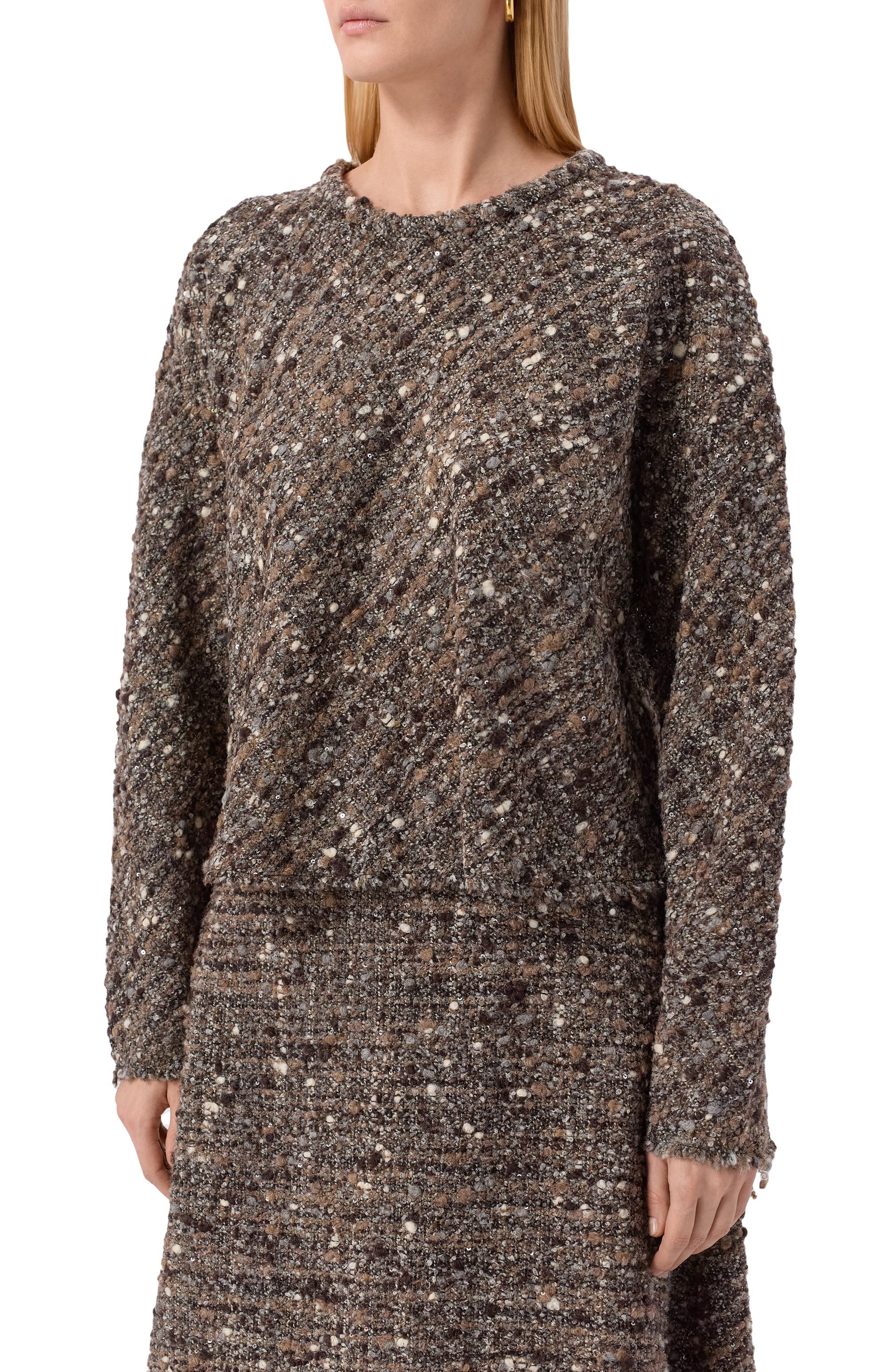 Шерстяной топ GIAMBATTISTA VALLI, арт. 25FWSVCA1014/77GR0, фото 3