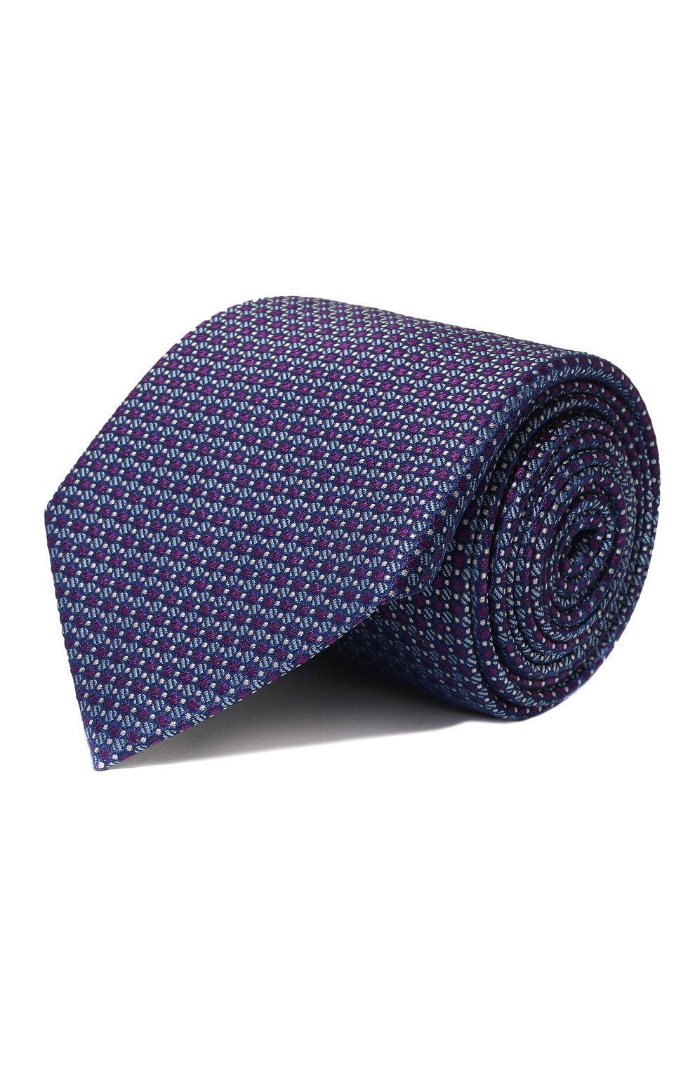 Шелковый галстук LANVIN синего цвета по цене 15400 руб., арт. 8078/TIE, фото 1 Шелковый галстук LANVIN, арт. 8078/TIE, фото 1