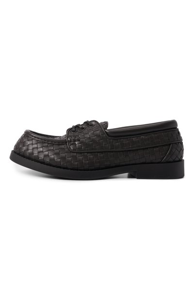 Кожаные топсайдеры pier BOTTEGA VENETA, арт. 876072/V6TG1, фото 3