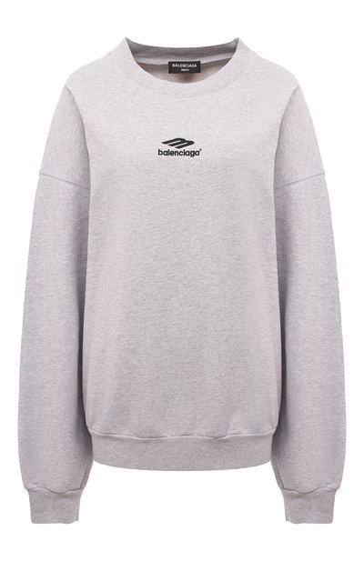 Женский хлопковый свитшот BALENCIAGA, арт. 697869/TMVA61663