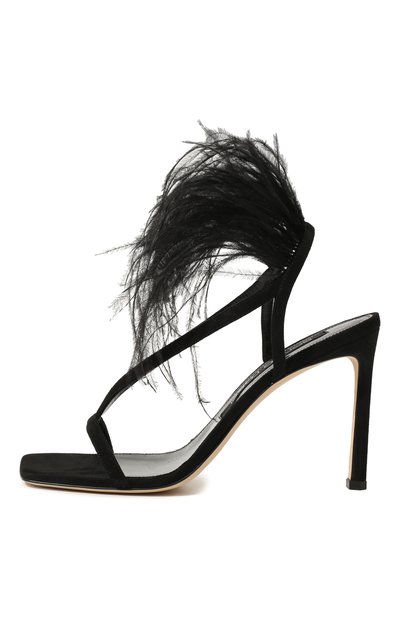 Замшевые босоножки SERGIO ROSSI, арт. B00150-MFI591, фото 4