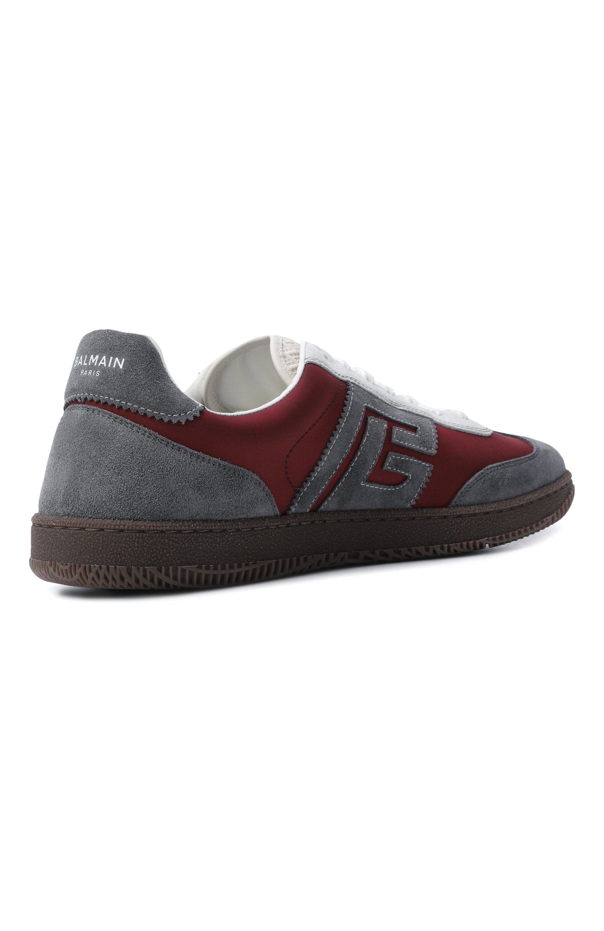 Комбинированные кеды swan BALMAIN, арт. GM1VI360/TYVC, фото 4