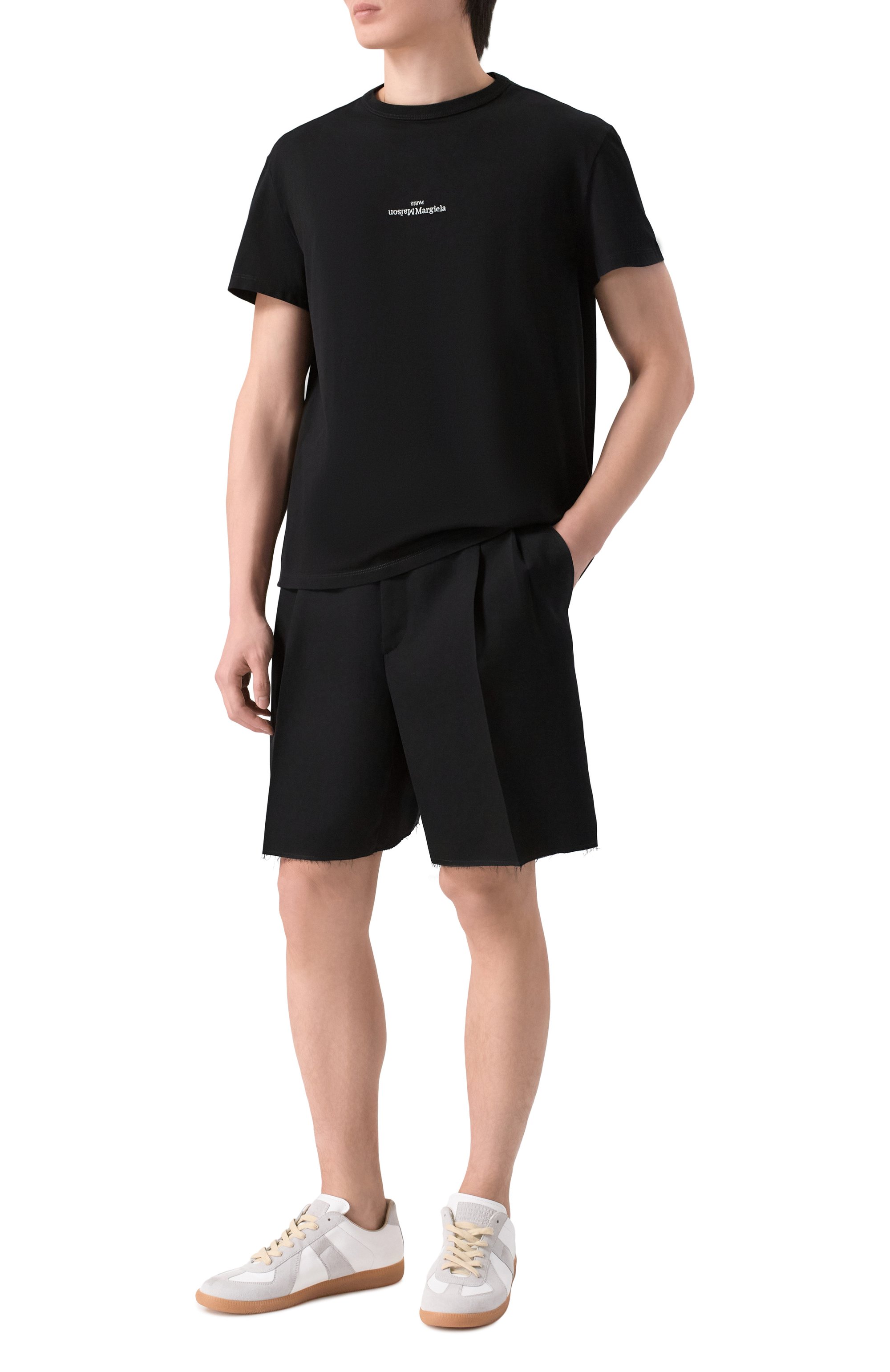 Шерстяные шорты MAISON MARGIELA, арт. S50MU0093/M35693, фото 2