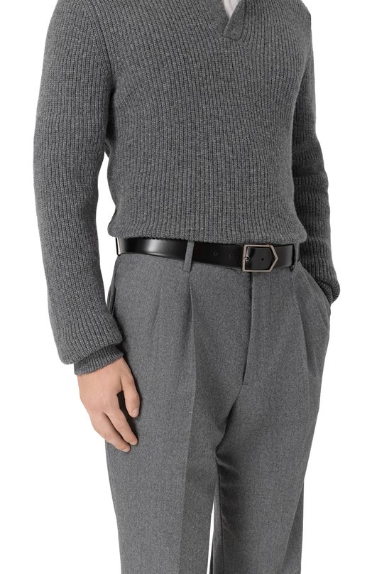 Двусторонний ремень Canali 50C/KA00506 Чёрный  50C/KA00506 Фото 2