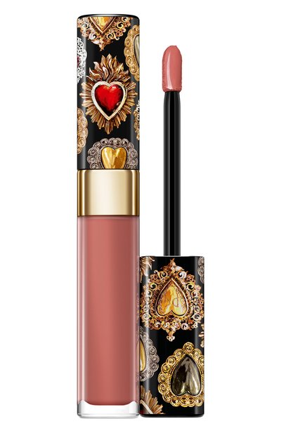 Женские сияющий лак для губ shinissimo, оттенок 130 sweet honey (5ml) DOLCE & GABBANA, арт. 3423478960657