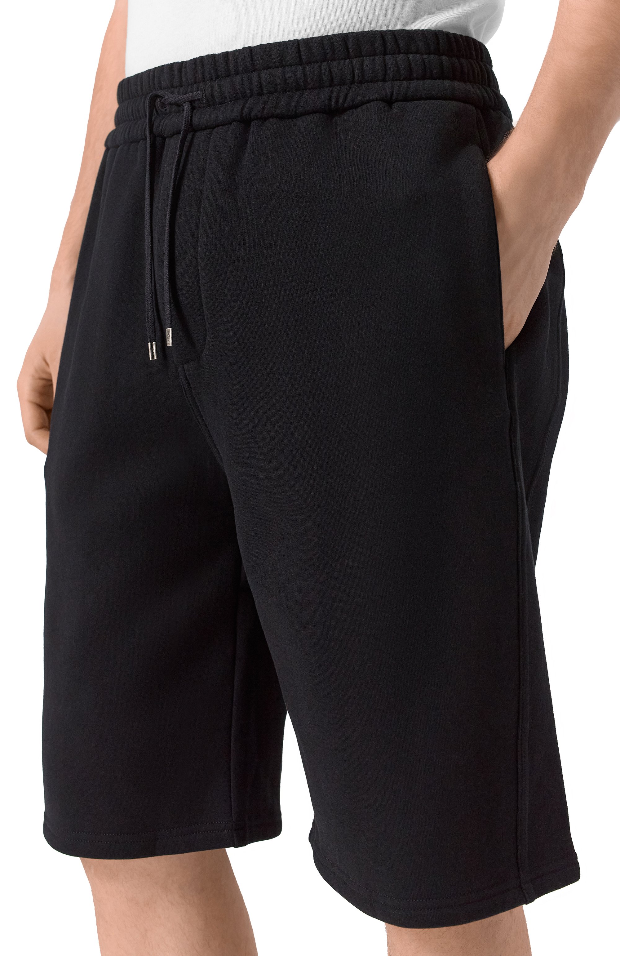 Хлопковые шорты SAINT LAURENT, арт. 820126/Y36SW, фото 5