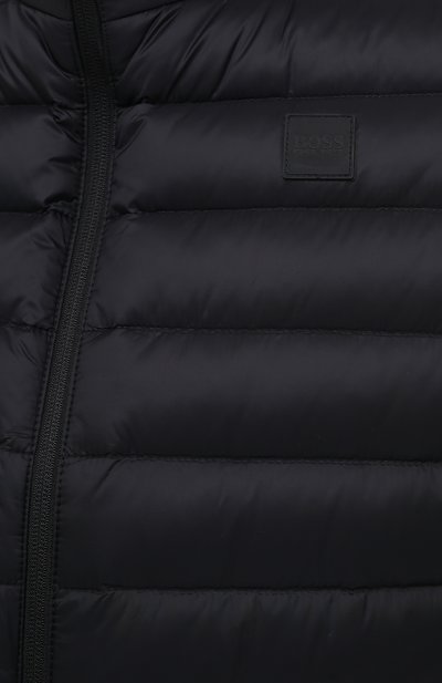 Пуховый жилет BOSS черного цвета по цене 24200 руб., арт. 50427097, фото 5 Пуховый жилет BOSS, арт. 50427097, фото 5