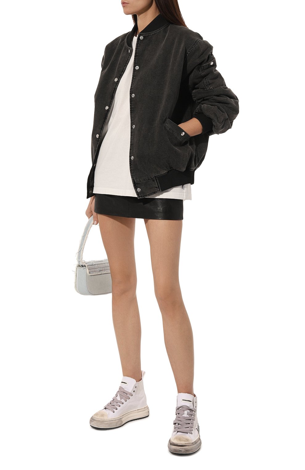 Текстильные кеды berlin DSQUARED2, арт. SNW0262, фото 2