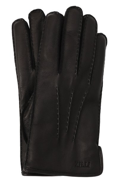 Мужские кожаные перчатки ZILLI, арт. GL007AM1005VZL000
