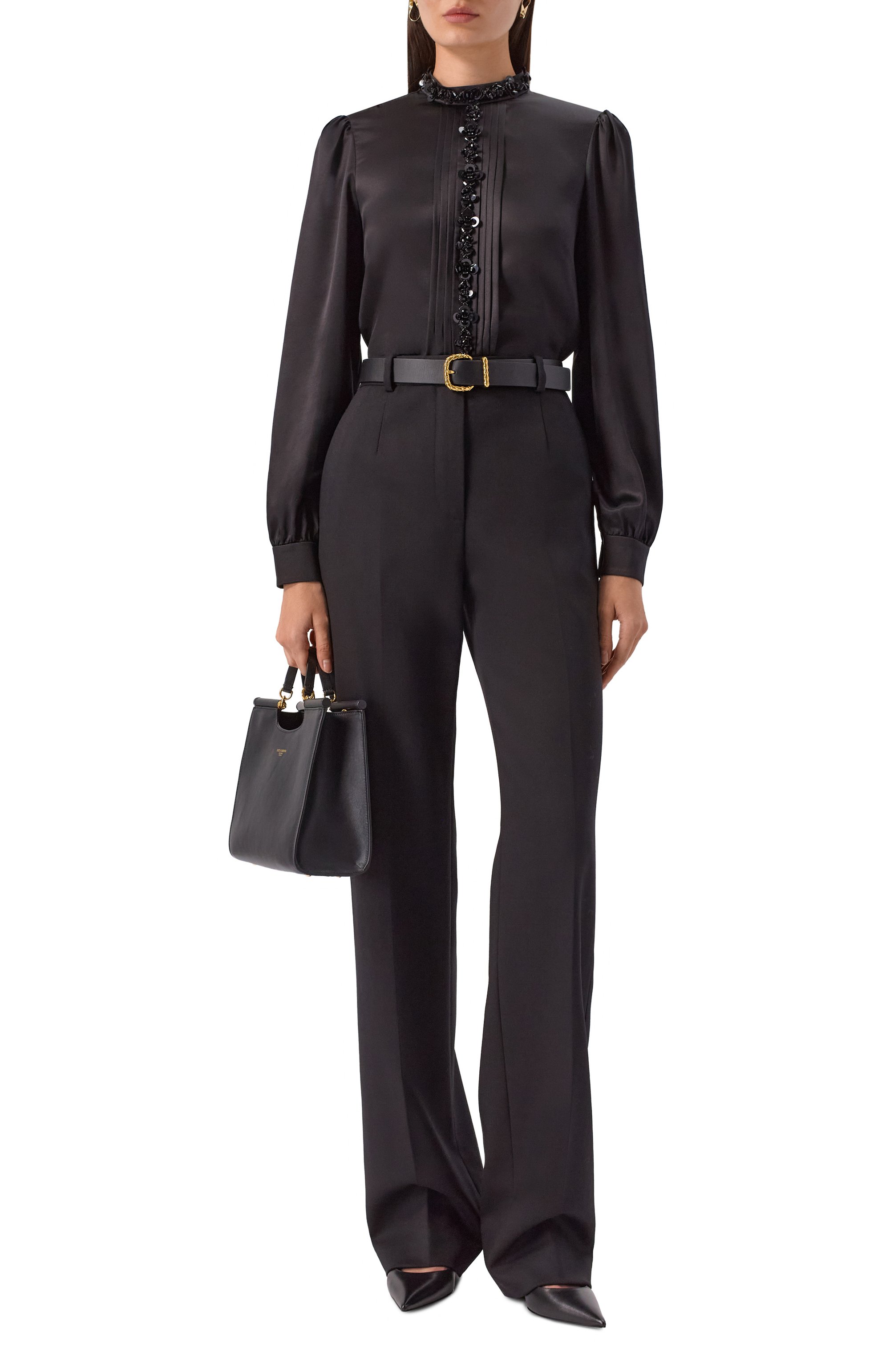 Шелковая блузка DOLCE & GABBANA, арт. F7BA6Z/FU1AU, фото 2