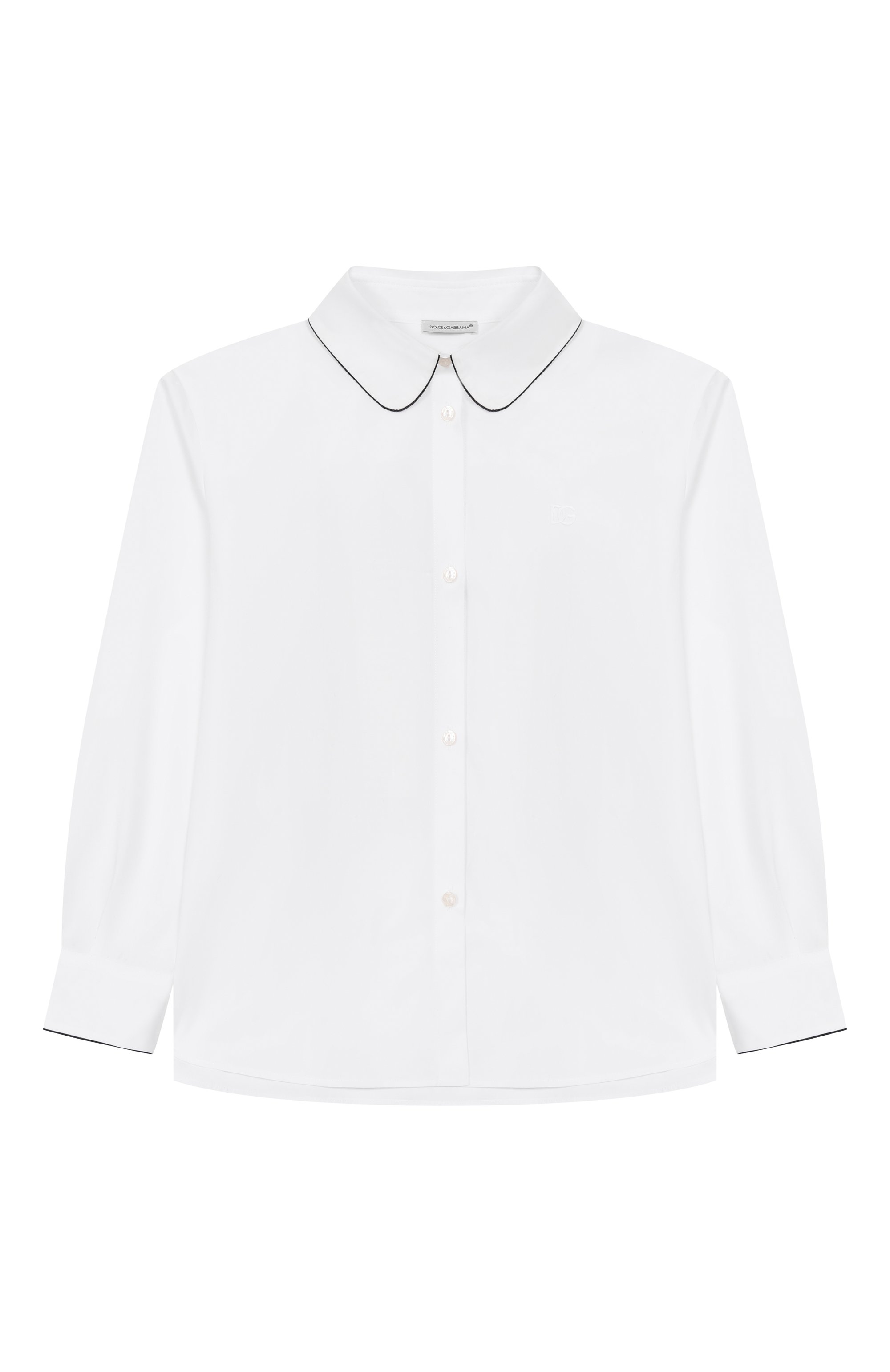 Хлопковая блузка DOLCE & GABBANA, арт. L55S22/FU5WJ/8-12+, фото 1