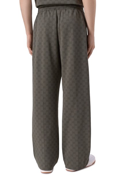 Брюки GUCCI хаки цвета по цене 192000 руб., арт. 814182/XJHFV, фото 4 Брюки GUCCI, арт. 814182/XJHFV, фото 4