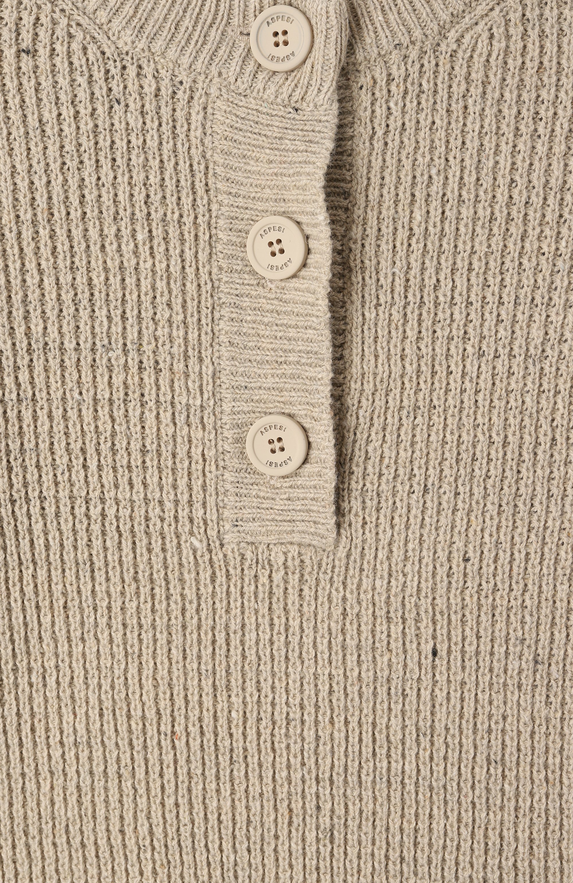 Хлопковый пуловер ASPESI, арт. S25049MAEM114, фото 3