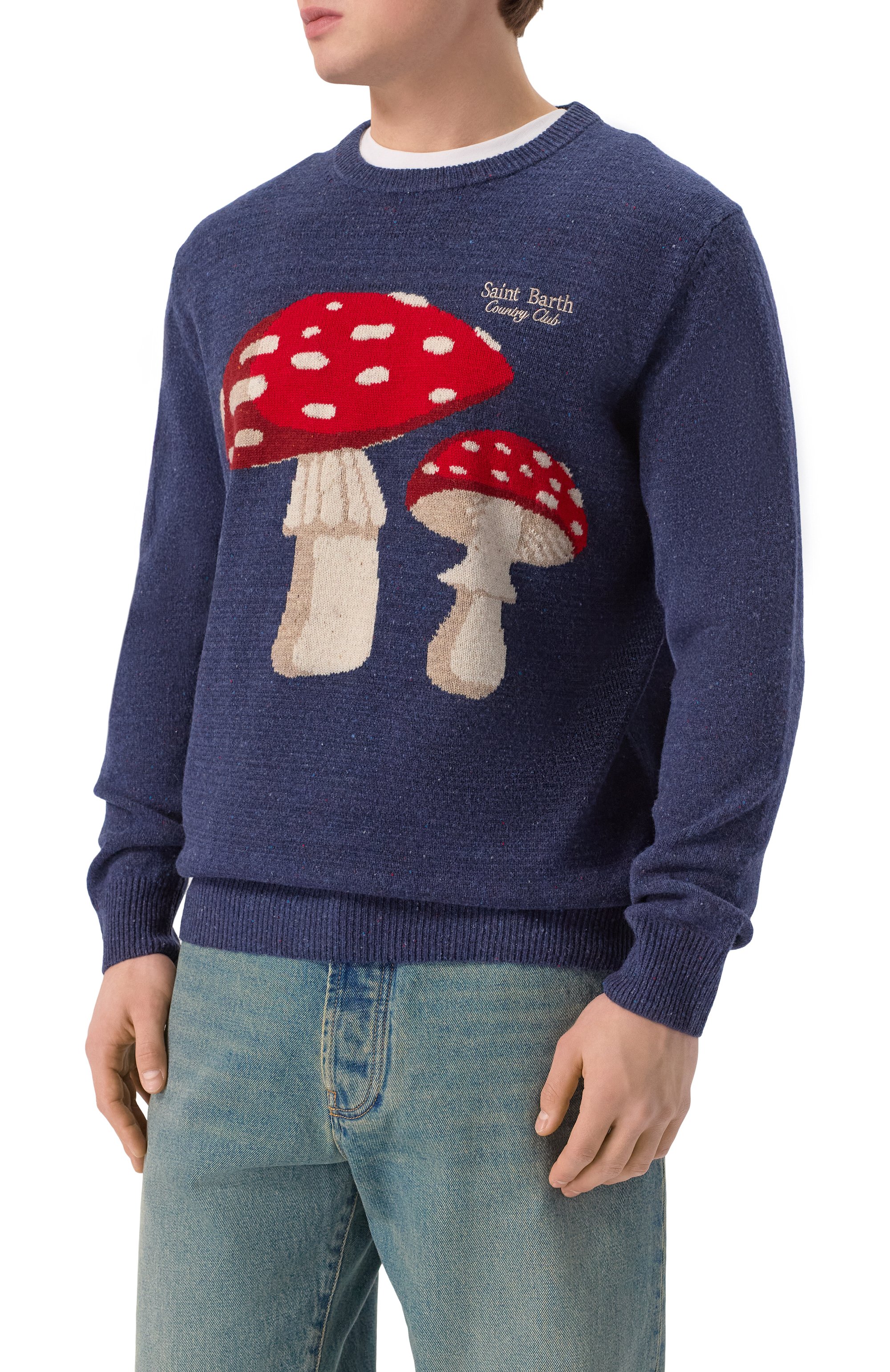 Джемпер из шерсти и вискозы MC2 SAINT BARTH, арт. STBM HER0N/HER0001/01846C, фото 3