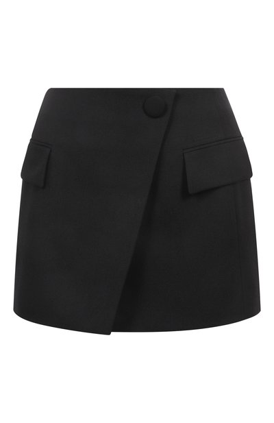 Женская шерстяная юбка BALMAIN, арт. EF0LA515/WC09