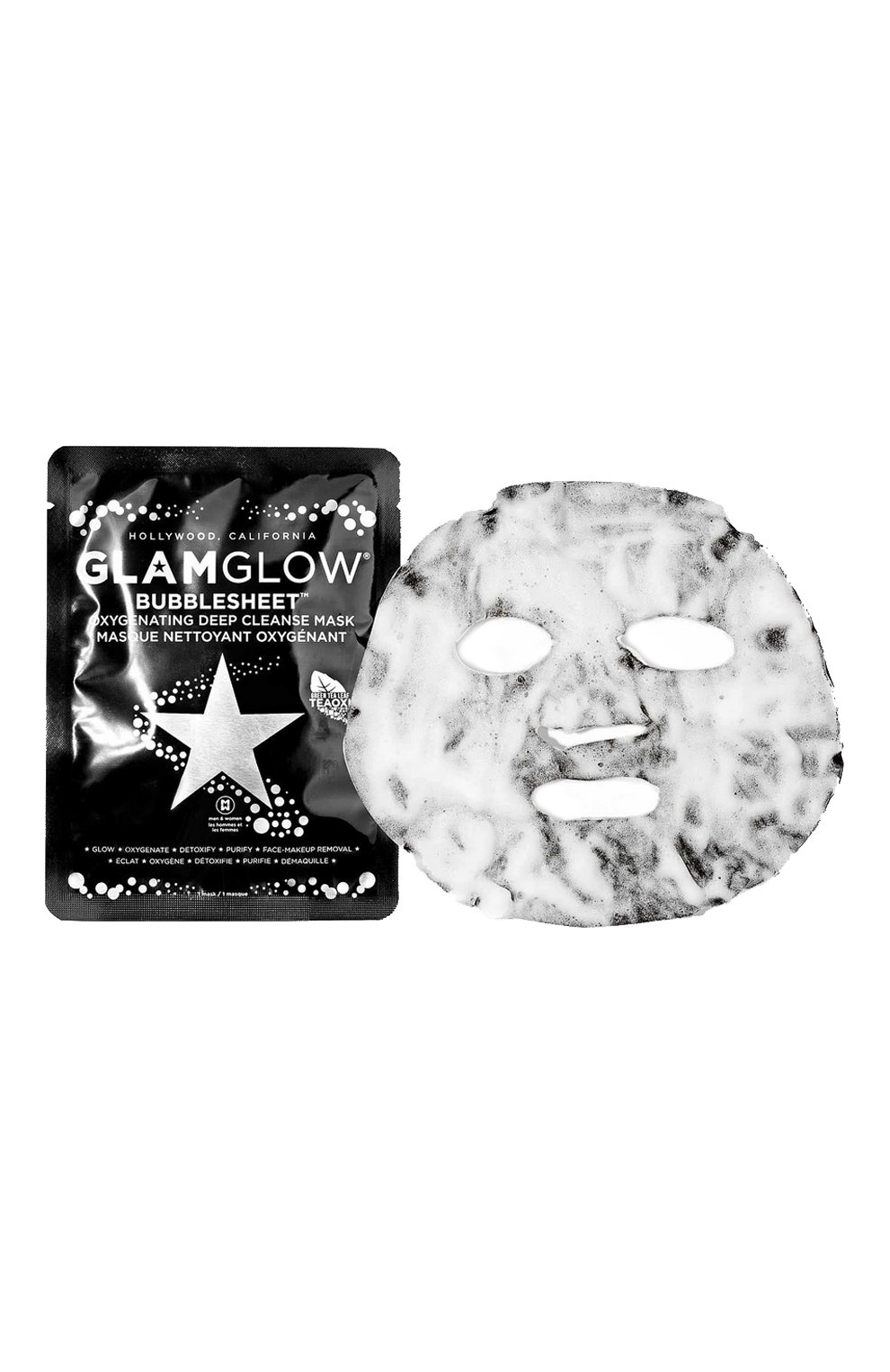 Очищающая тканевая маска для лица glamglow bubble sheet mask (15g) GLAMGLOW, арт. 889809002879, фото 2