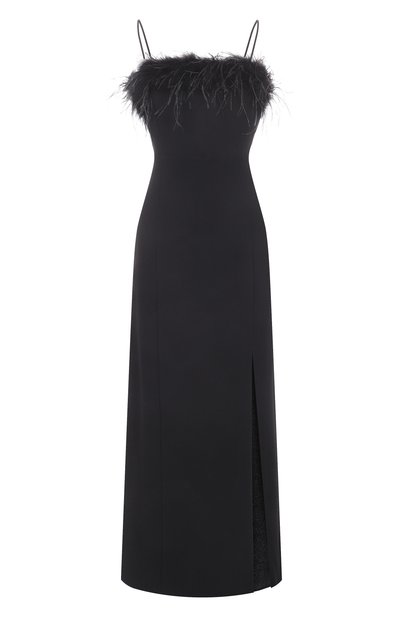 Женское платье с отделкой перьями LIU JO, арт. CA5317T3970