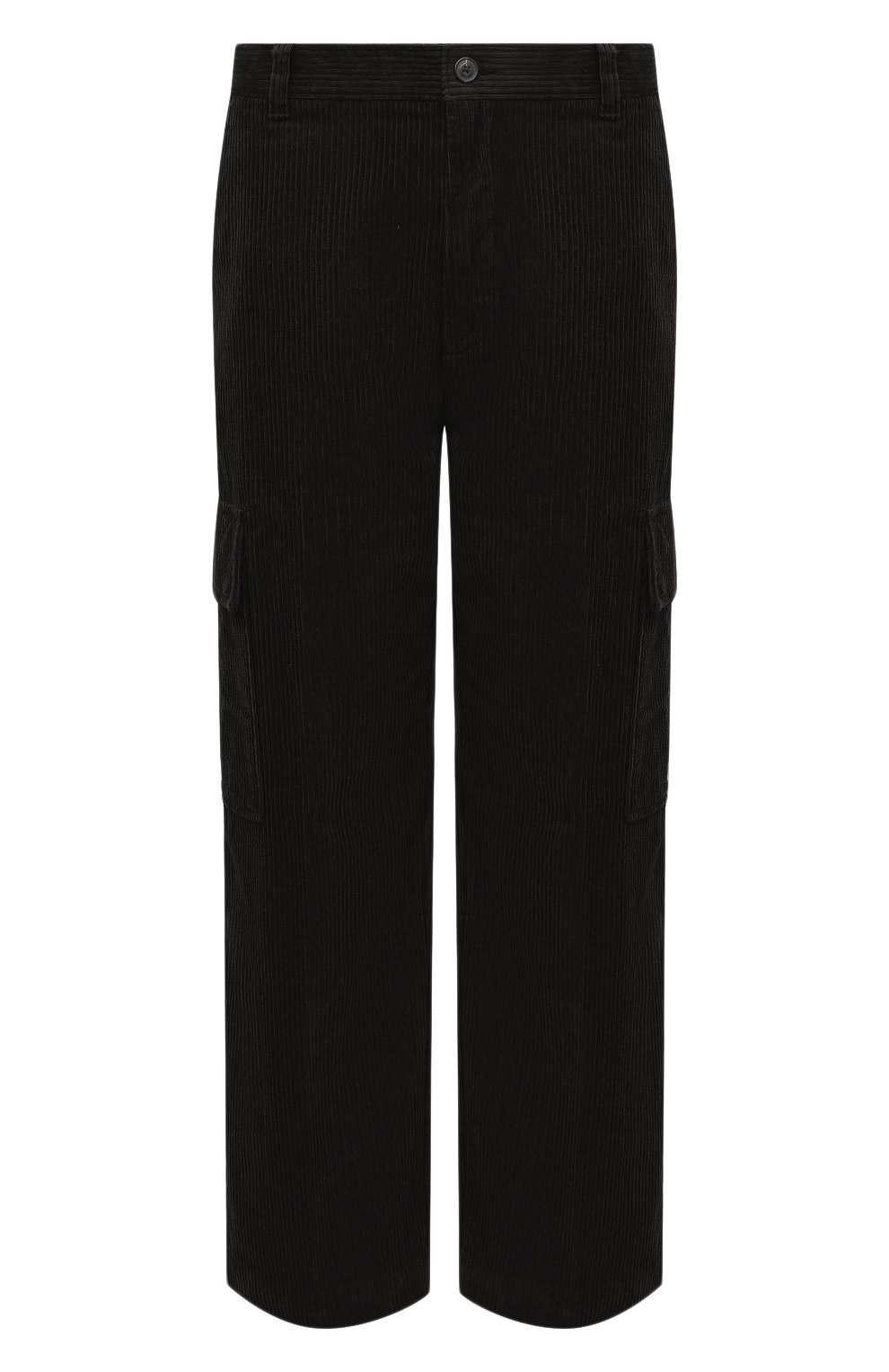 Вельветовые брюки-карго HUGO черного цвета по цене 21800 руб., арт. 50521138, фото 1 Вельветовые брюки-карго HUGO, арт. 50521138, фото 1