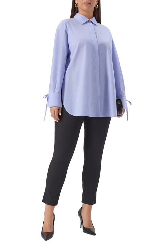 Хлопковые брюки Marina Sport ACLINE Чёрный  ACLINE Фото 2